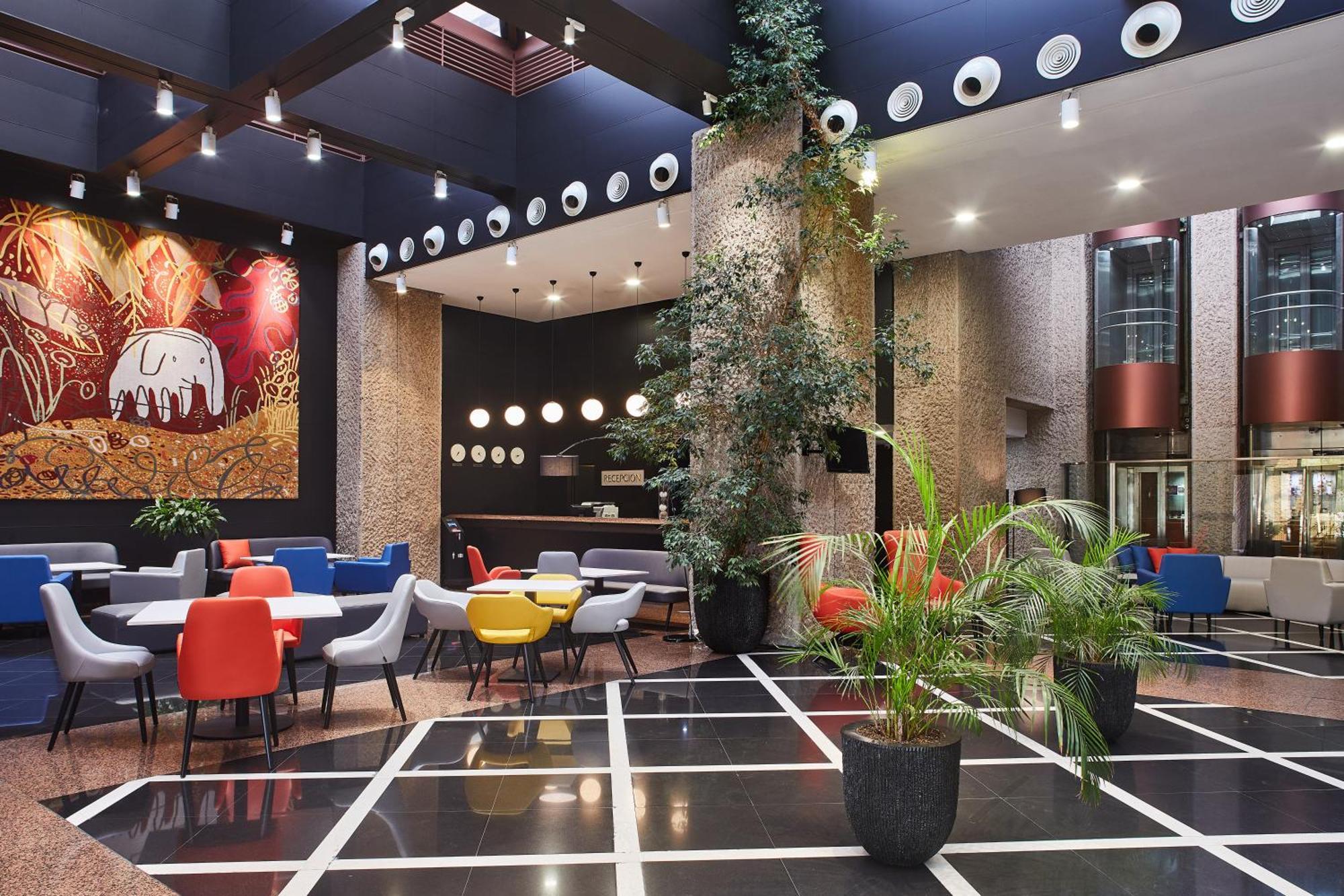 Silken Puerta Madrid Hotel Ngoại thất bức ảnh